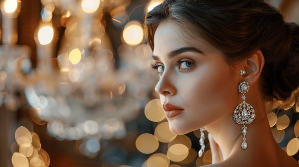 Boucles d'oreilles pendantes : quand porter ces accessoires ?